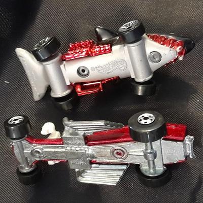 FIVE CLASSIC MATTEL HOT WHEELS RACING CARS, FORMULA ONE AND MORE