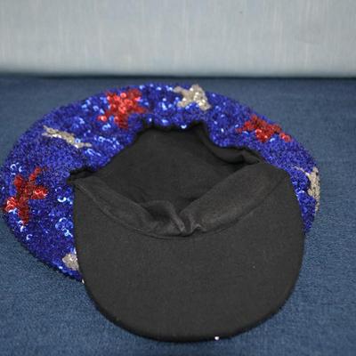 LOT 337.  LADIES SPARKLY HAT