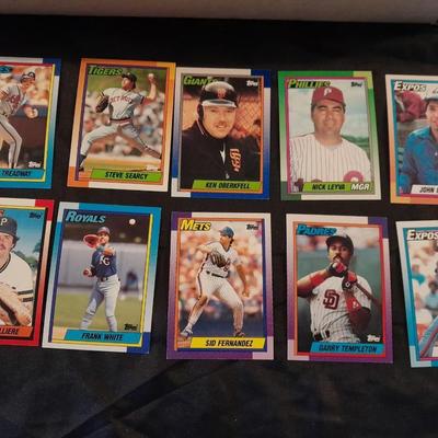 1990 TOPP'S BASEBALL SET BOXED SPORTSCARDS!
