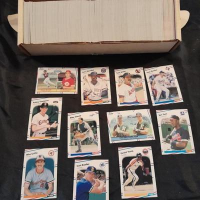 GREAT FLEER BASEBALL LOGO STICKERS & TRADING CARDS BOXED SET SPORTSCARDS