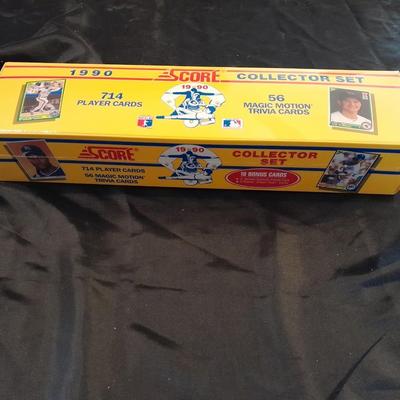1990 SCORE COLLECTORS SET STILL SEALED! BOXED SET BASEBALL TRADING CARDS