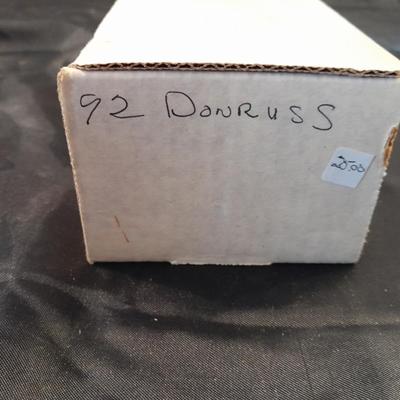 1992 DONRUSS BOXED SET BASEBALL CARDS TRADING SPOTSCARDS