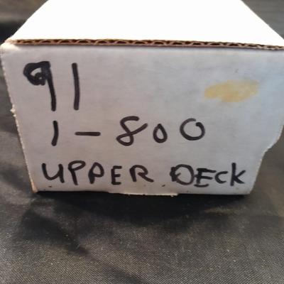 GREAT SET 1991 UPPERDECK BASEBALL SPORTSCARDS BOXED SET TRADING CARDS