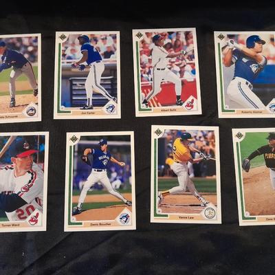 GREAT SET 1991 UPPERDECK BASEBALL SPORTSCARDS BOXED SET TRADING CARDS