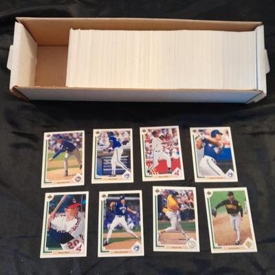 GREAT SET 1991 UPPERDECK BASEBALL SPORTSCARDS BOXED SET TRADING CARDS