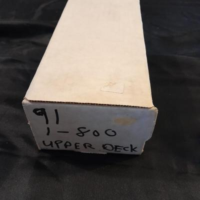GREAT SET 1991 UPPERDECK BASEBALL SPORTSCARDS BOXED SET TRADING CARDS