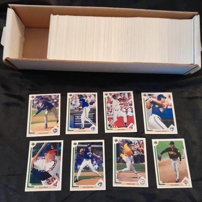 GREAT SET 1991 UPPERDECK BASEBALL SPORTSCARDS BOXED SET TRADING CARDS