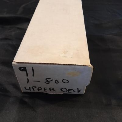 GREAT SET 1991 UPPERDECK BASEBALL SPORTSCARDS BOXED SET TRADING CARDS