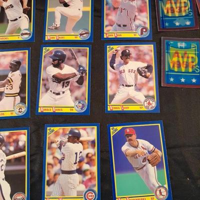 1990 SCORE BOXED SET BASEBALL TRADING CARDS SPORTSCARDS WITH MVP HOLOGRAMS