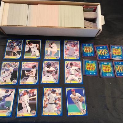 1990 SCORE BOXED SET BASEBALL TRADING CARDS SPORTSCARDS WITH MVP HOLOGRAMS