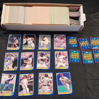 1990 SCORE BOXED SET BASEBALL TRADING CARDS SPORTSCARDS WITH MVP HOLOGRAMS