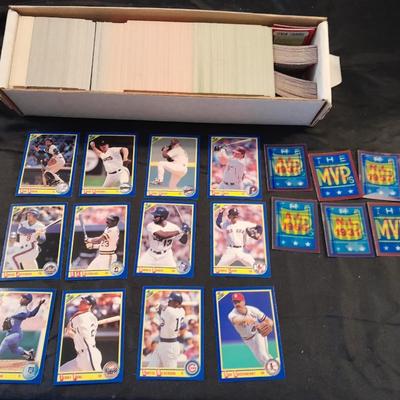1990 SCORE BOXED SET BASEBALL TRADING CARDS SPORTSCARDS WITH MVP HOLOGRAMS