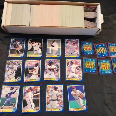 1990 SCORE BOXED SET BASEBALL TRADING CARDS SPORTSCARDS WITH MVP HOLOGRAMS