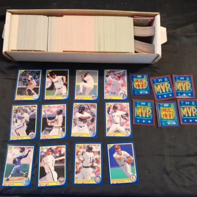 1990 SCORE BOXED SET BASEBALL TRADING CARDS SPORTSCARDS WITH MVP HOLOGRAMS
