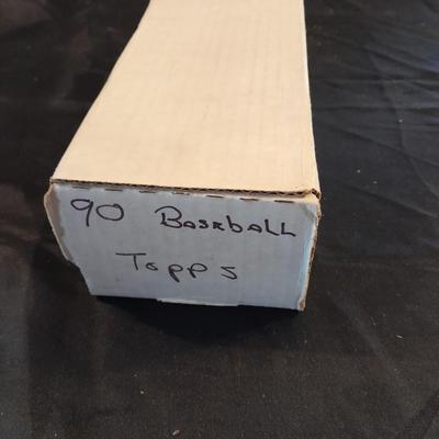 1990 TOPPS BASEBALL TRADING CARDS BOXED SET SPORTSCARDS