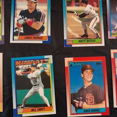 1990 TOPPS BASEBALL TRADING CARDS BOXED SET SPORTSCARDS