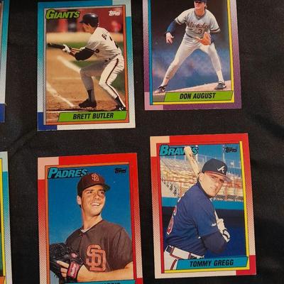 1990 TOPPS BASEBALL TRADING CARDS BOXED SET SPORTSCARDS