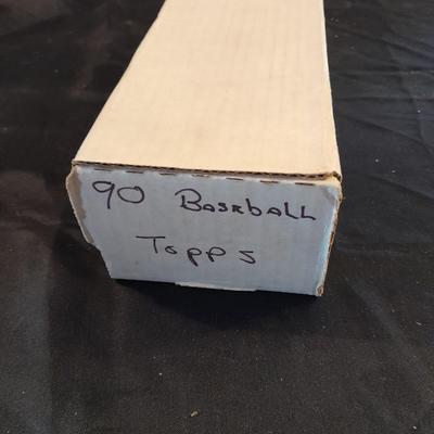1990 TOPPS BASEBALL TRADING CARDS BOXED SET SPORTSCARDS