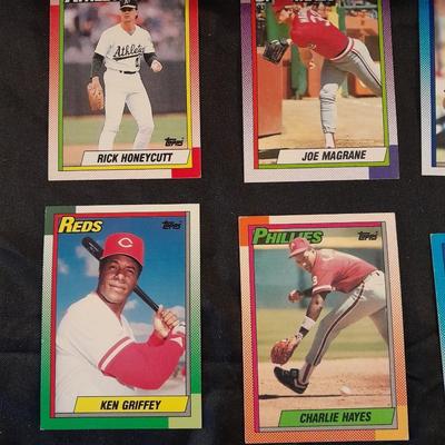 1990 TOPPS BASEBALL TRADING CARDS BOXED SET SPORTSCARDS