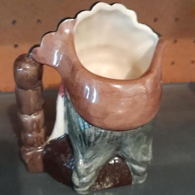 TWO ROYAL DOULTON CHARACTER JUGS NORTH AMERICAN INDIAN & BENJAMIN FRANKLIN