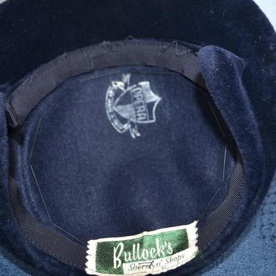 LOT 346. FOUR LADIES VINTAGE HATS