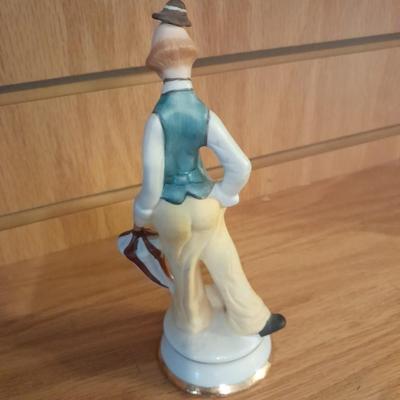LEFTON COLLECTABLE CLOWN & TWO VINTAGE WIW PORCELAIN CLOWNS