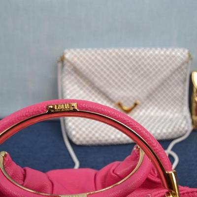 LOT 393. THREE LADIES HANDBAGS