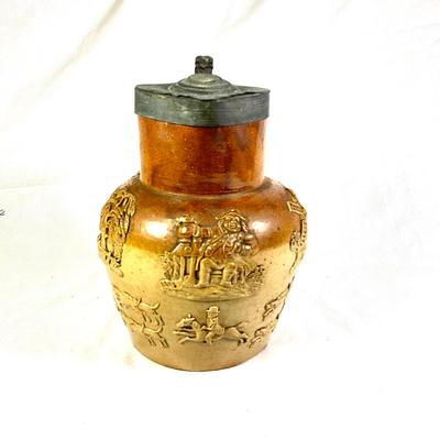 1250 Vintage  Denby Derbyshire Salt Glazed Jug