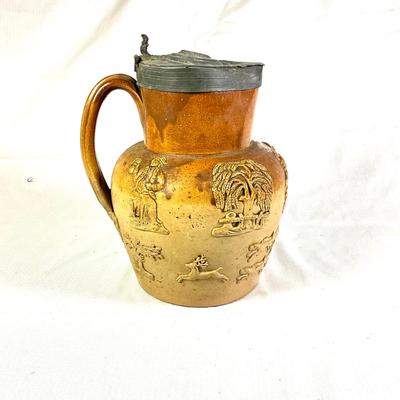 1250 Vintage  Denby Derbyshire Salt Glazed Jug