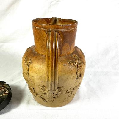 1250 Vintage  Denby Derbyshire Salt Glazed Jug