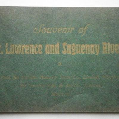 St. Lawrence and Suguenay Rivers Postcard Booklet