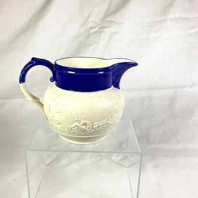 1251 Vintage Spode Felspathic Stoneware Hunting Scene Jug