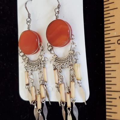 Porcupine Quill Dangle Earrings