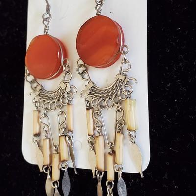 Porcupine Quill Dangle Earrings