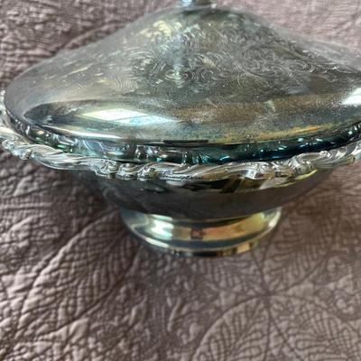 Oneida covered serving dish.