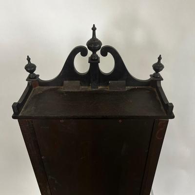 1236 Antique Seth Thomas Pillar & Scroll Style 8-Day Time & Strike Shelf Clock