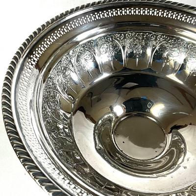 1253 Vintage Hamilton Sterling Weighted Bowl