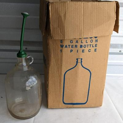 Corning Glass Gallon Water Bottle w/ Box
