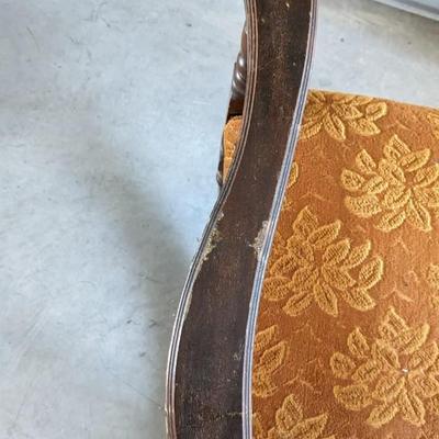 Haywood Wakefield Cane Bottom Rocking Chair w/ Vintage Rocker