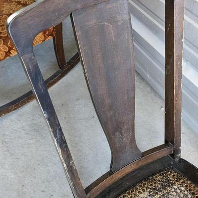 Haywood Wakefield Cane Bottom Rocking Chair w/ Vintage Rocker