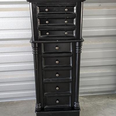 Standing Floor Jewelry Box