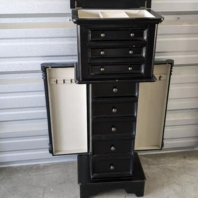 Standing Floor Jewelry Box