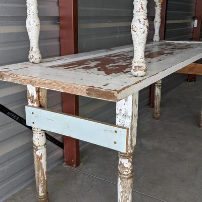 Custom Made Antiquated Door Tables/Shelving