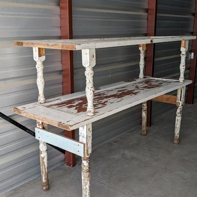 Custom Made Antiquated Door Tables/Shelving