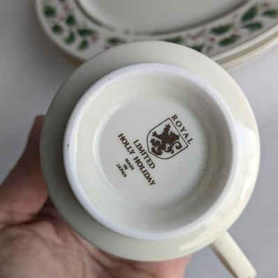 Royal Holly Holiday China