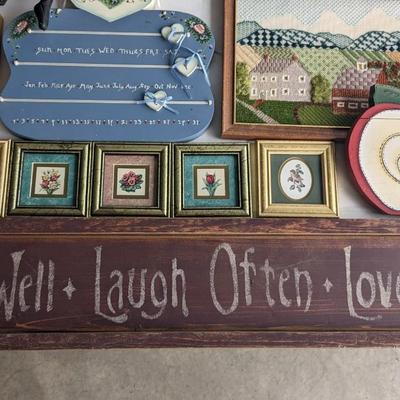 Signs and Framed Art
