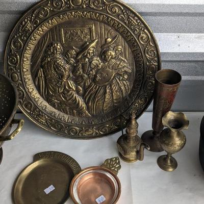 Brass, Cast, and Copper 