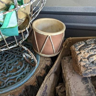 Planting Bench and Outdoor Goodies