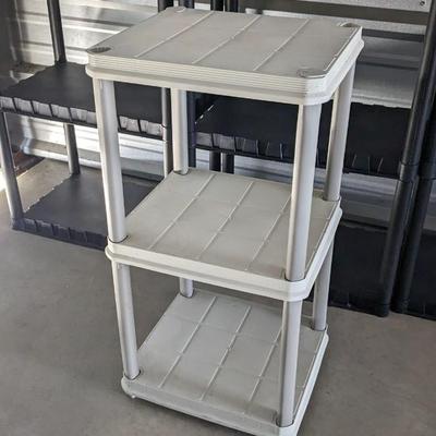Plastic Storage Shelves