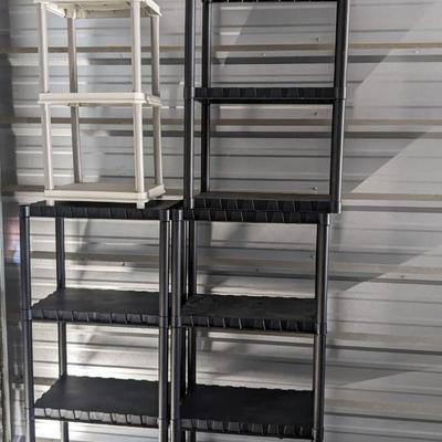 Plastic Storage Shelves